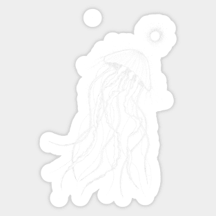 Cosmic Jellyfish Sticker